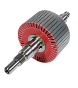 Motor Shaft, Stack & Commutator Assembly